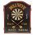 Vintage Bullseye Dart Cabinet