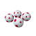 Red and White Engraved Canada Flag Foosball Balls (4 pack)