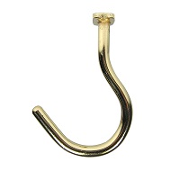 Small Under Hang Brass Hook