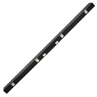 3/4 Snooker Black Box Cue Case