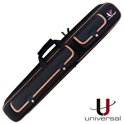 Universal Luxury 2 Butt / 4 Shaft Cue Case Brown