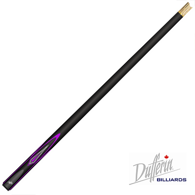 Dufferin Aggressor Purple 10mm Snooker Cue in Ash