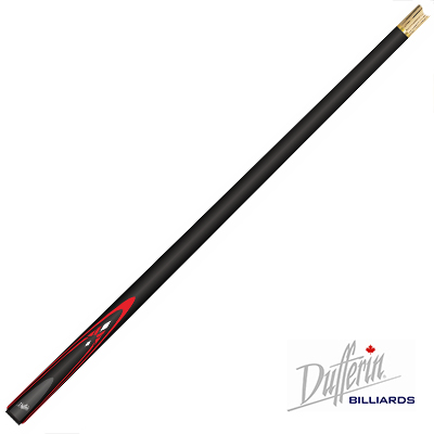 Dufferin Aggressor Red 10mm Snooker Cue in Ash