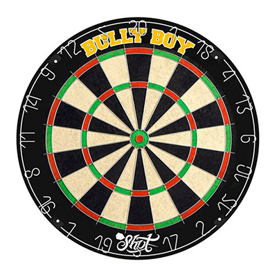 Shot Michael Smith Bully Boy Bristle Dartboard