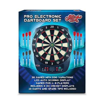 Shot Pro Electronic Dartboard Set