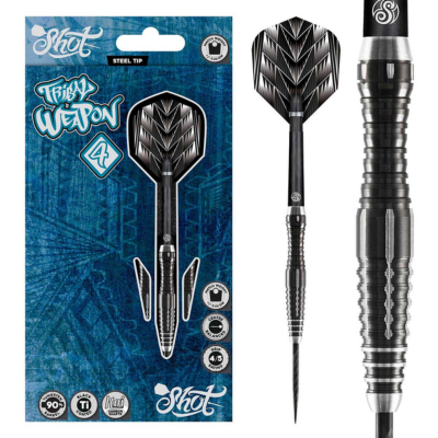 Shot Tribal Weapon Series 4 Steel Tip Darts