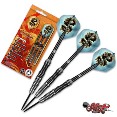 Shot Scimitar 80% Tungsten Dart Set