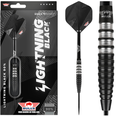 Bull’s Lightning Black 90% Tungsten Darts