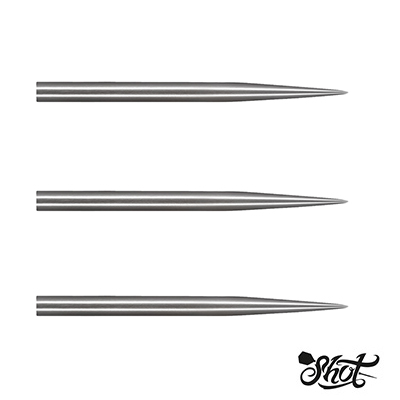 Shot Darts Silver Steel Points 