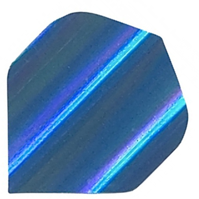 Polyester Foil Flights - Blue