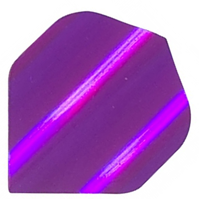 Polyester Foil Flights - Purple