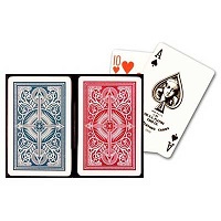 Kem Double Deck 100% Plastic Arrow Bridge Cards