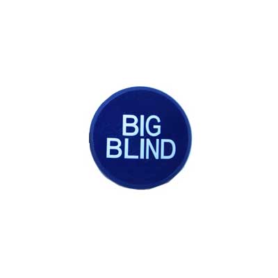 Big Blind Texas Hold'em Button 1 1/4'' 