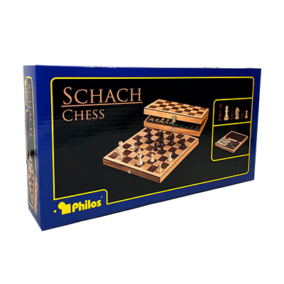 Chess Classic Beech Folding 12in