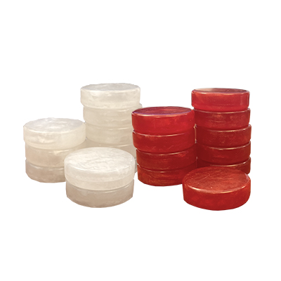 Backgammon Replacement Pieces - 28mm (30pc Red/White)