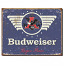 Budweiser 1936 Weathered Tin Sign