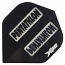 Pentathlong X180 Dart Flights - Black