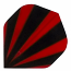 Polyester Flights - Red and Black Stripes
