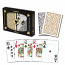 Copag Black and Gold Double Deck Jumbo IndexPoker Cards 