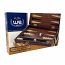 Backgammon Classic Walnut Beech Folding 12in