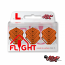 Shot L-Style EZ L1 Standard Shape Manu Orange Dart Flight Set  