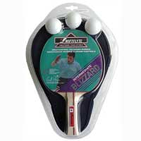 SwiftFlyte Table Tennis Bat, Case and Balls - 1 Player Set