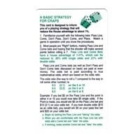 Craps Strategy Card