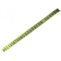 Scoreboard Number Strip Sticker 0-19/0-100