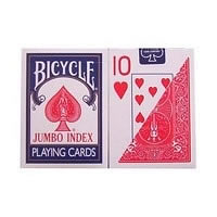 Single Deck Bicycle Jumbo Index Cards