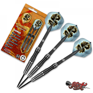 Shot Scimitar Stainless Steel Dart Set 