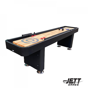 Jett 9ft Shuffleboard Table with Bumpers
