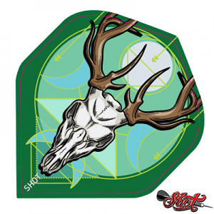 Shot Celt Stag Standard Dart Flight Set