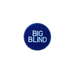 Big Blind Texas Hold'em Button 1 1/4'' 