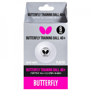 Butterfly 40+ Training Ball 6 Pack