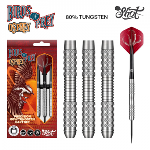 Shot Birds of Prey Osprey 80% Tungsten Steel Tip Darts 