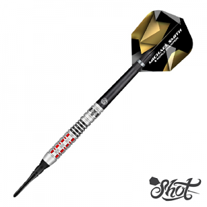 Shot Michael Smith Believe Soft Tip 90% Tungsten Dart Set 18gm