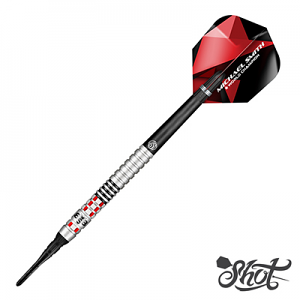 Shot Michael Smith Achieve Soft Tip 90% Tungsten Dart Set 18gm