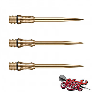 Shot Darts Overlock Conversion Point Gold TI Coated