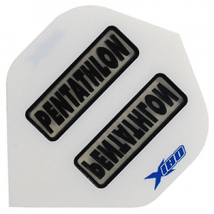 Pentathlong X180 Dart Flights - White