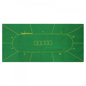 Texas Hold'em Cloth Layout