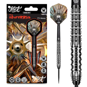 Shot Gnarly Shredda 90% Tungsten Steel Tip Dart Set 