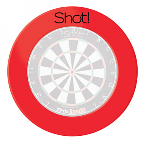 Shot Dartboard Red Surround Ring - 1 Piece