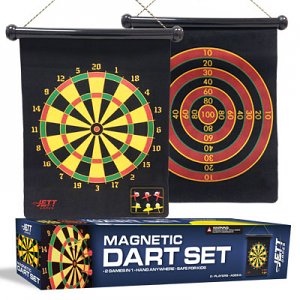 Jett Darts Magnetic 2 in 1 Game