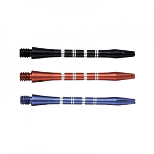 Regrooved Anodized 2BA Short and Medium Dart Shafts 