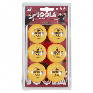 Joola Rossi 3 Star 40mm Orange 6 Pack