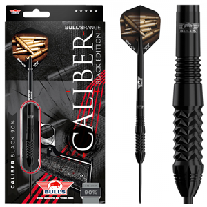 Bull’s Caliber Black 90% Tungsten Darts 