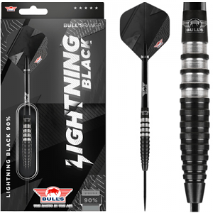 Bull’s Lightning Black 90% Tungsten Darts