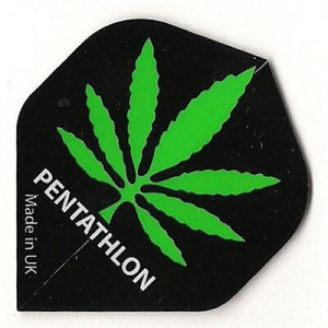 Pentathlon - Black Pot Leaf Standard Flights