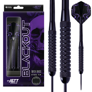Jett Black Brass Blackout Dart Set 