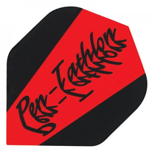 Pentathlon Flights - Tribal Black and Red